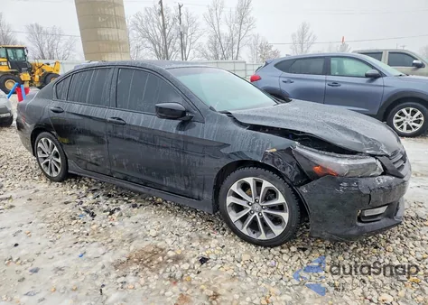 2013 Honda Accord Sport z USA, uszkodzony, nr VIN 1HGCR2F55DA285247